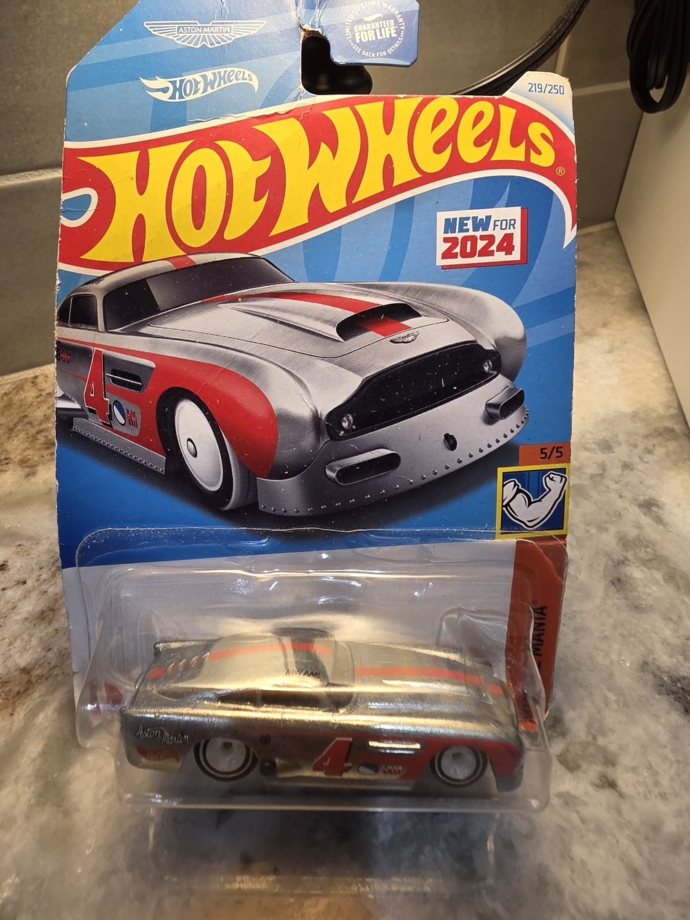 Hot Wheels Silver & Red Race Car Toy - Kids Vehicles